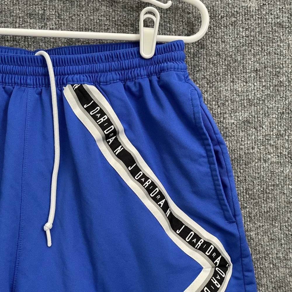 Air Jordan HBR Basketball Taping Shorts Mens Sz L AJ1108 405 Blue